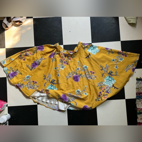 Satin ModCloth circle skirt - Picture 1 of 2